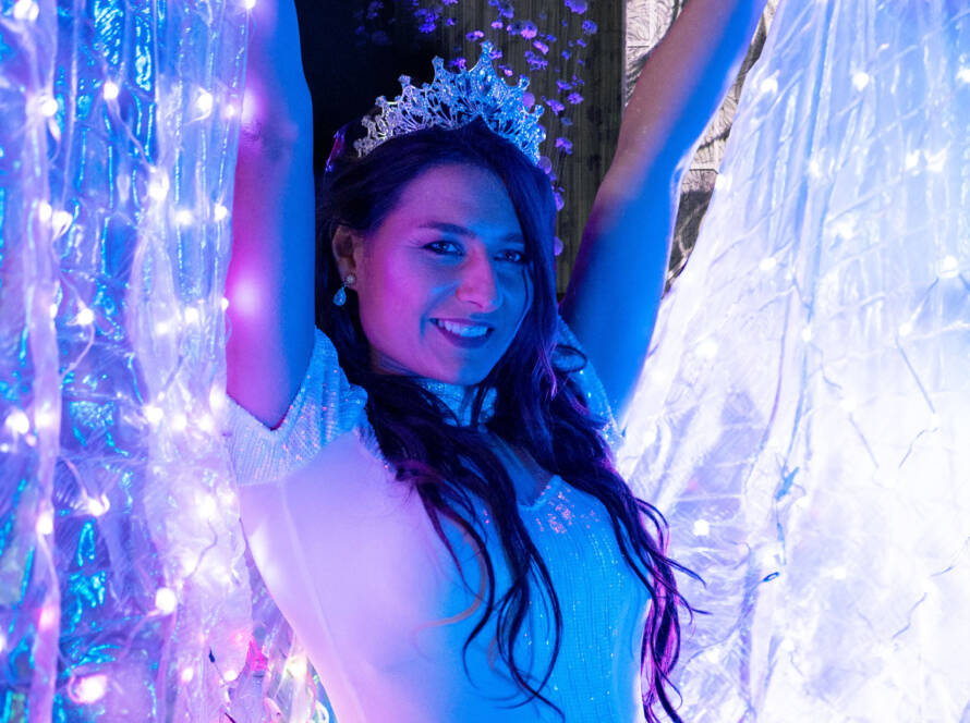 Svetleća LED krila - Cirkus Exclusive